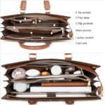 Stroud Vintage Leather Briefcase ¡ª Fashion Round - Image 4