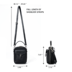 Nevin Vegetable-Tanned Genuine Leather Crossbody Phone Bag - Image 17