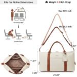 Judea Travel Duffle Bags Flight Friendly - Full Grain Italy Leather - Image 4
