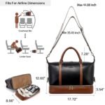 Judea Leather Weekender Bag - Image 6
