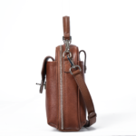 Nevin Vegetable-Tanned Genuine Leather Crossbody Phone Bag - Image 34