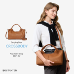 Nevin Genuine Leather Satchel Tote - Image 3