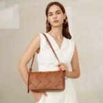 KWELI Casual Black Woven Handbag - Image 2