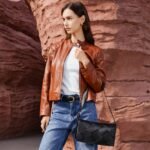 KWELI Casual Black Woven Handbag - Image 8