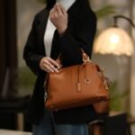 Nevin Genuine Leather Boston Handbag - Image 2