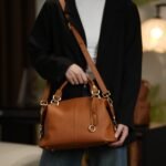 Nevin Genuine Leather Boston Handbag - Image 3
