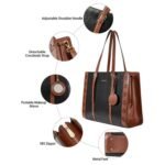 Stroud Leather Computer Briefcase ¡ª Optional Shoulder Straps - Image 17